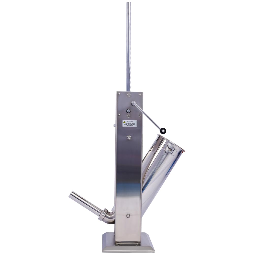 Vertical Stainless Steel Manual Sausage Stuffing Machine with 4 Filling Tubes H767748