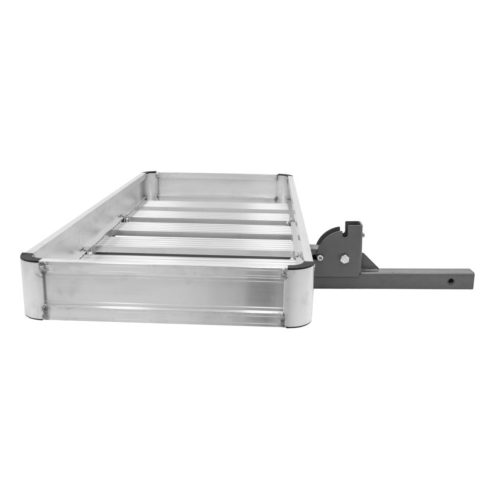 Aluminum Folding Hitch Cargo Carrier 500 lb R698505