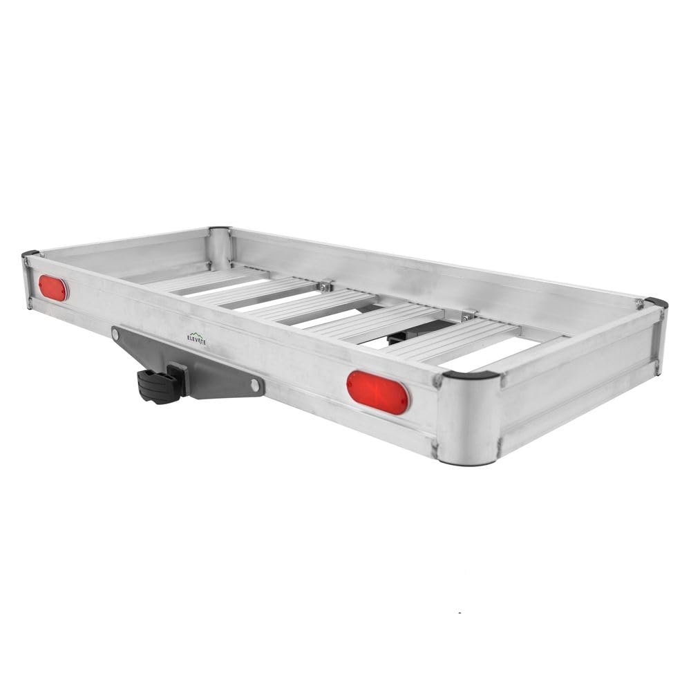 Aluminum Folding Hitch Cargo Carrier 500 lb R698505