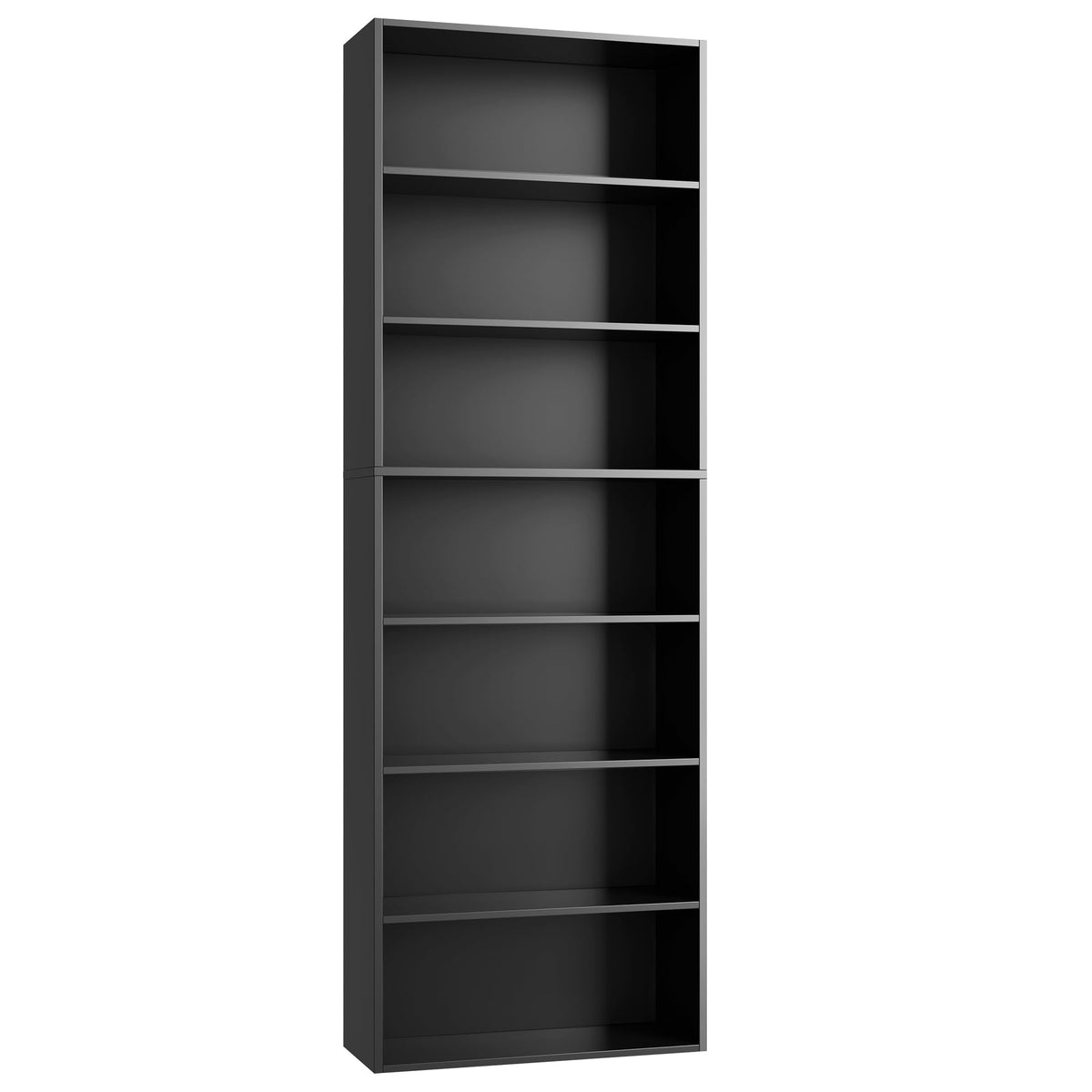 Black 7-Tier Bookshelf E2223