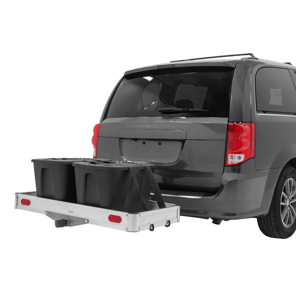 Aluminum Folding Hitch Cargo Carrier 500 lb R698505