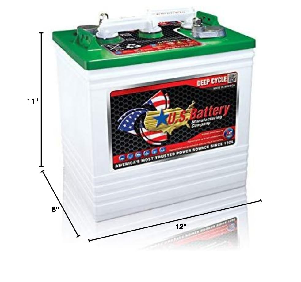 6-Volt Deep Cycle Marine Battery Set of 4 B148