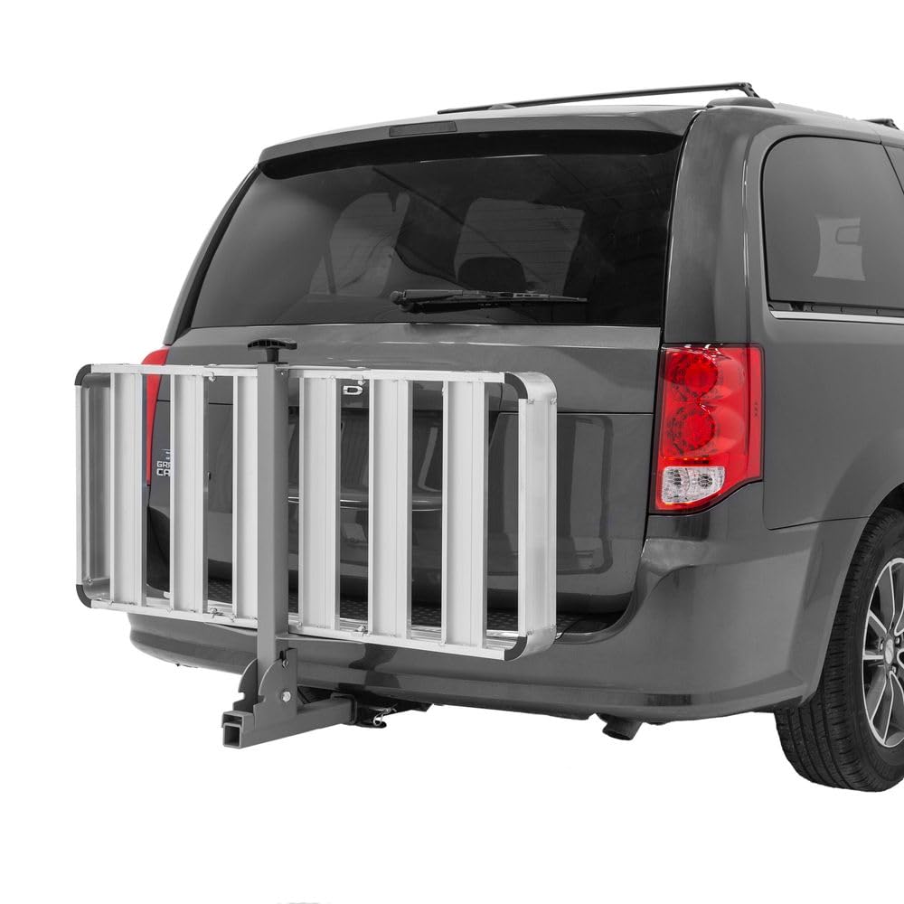 Aluminum Folding Hitch Cargo Carrier 500 lb R698505