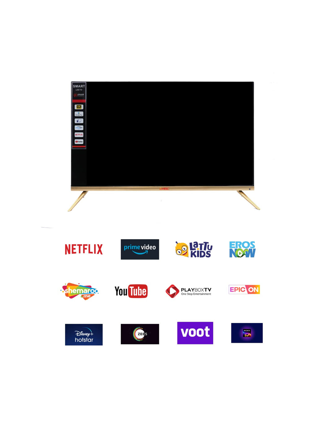 55 inches HD Smart LED TV H387