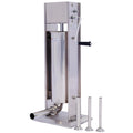 Vertical Stainless Steel Manual Sausage Stuffing Machine with 4 Filling Tubes H767748