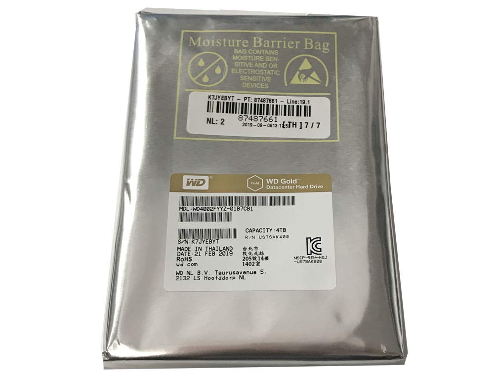 4TB 7200 RPM SATA 3.5 Inch Hard Disk Drive D65216