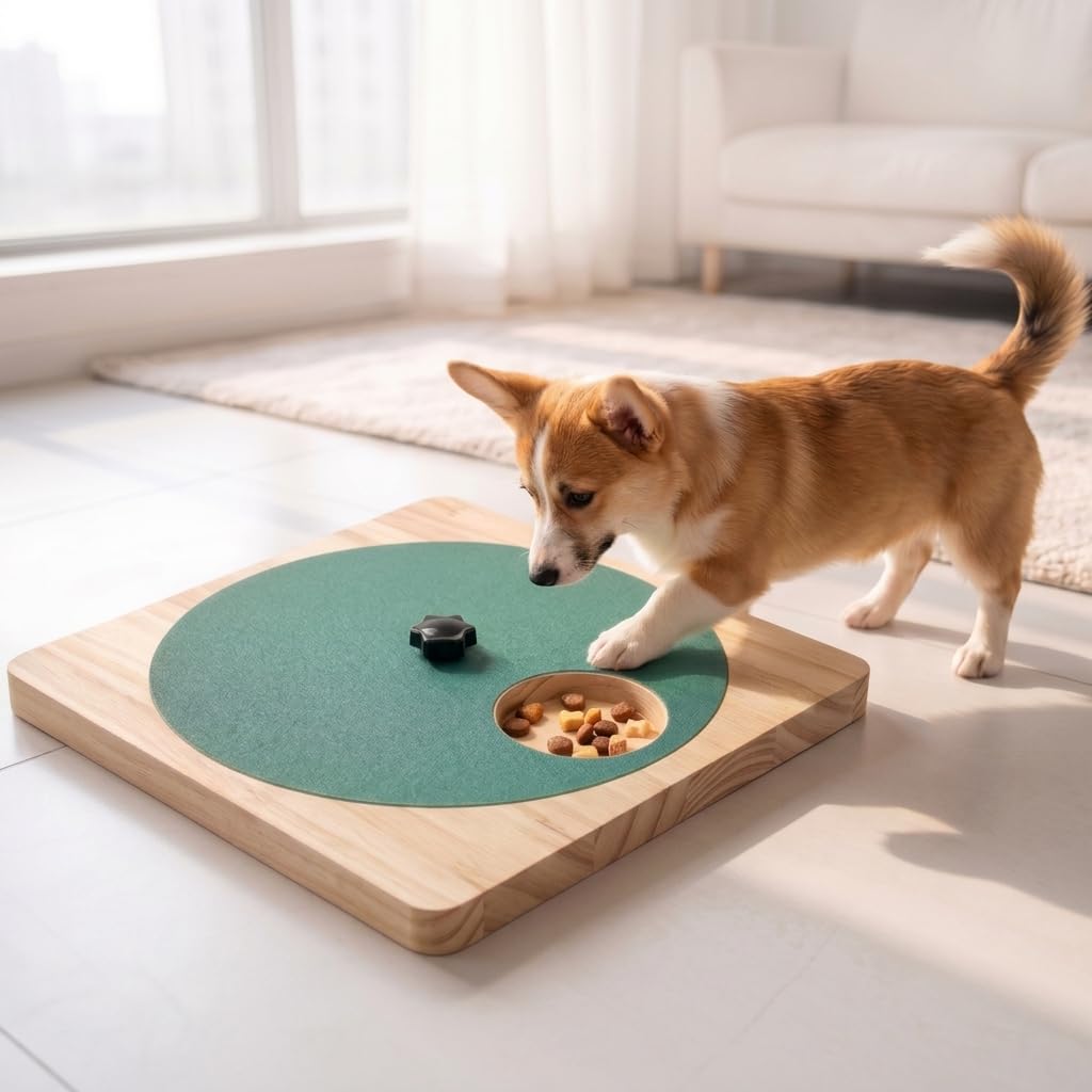 Dog Nail Scratch Board with Treat Box N746