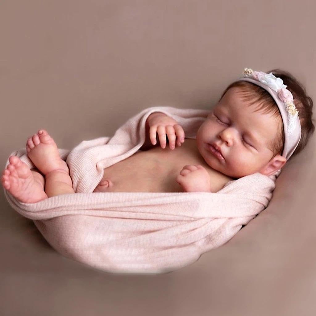 20" Silicone Full Body Reborn Baby Dolls Girl H5679