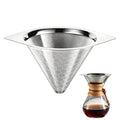 Stainless Steel Fine Mesh Drip Coffee Filter Q1566