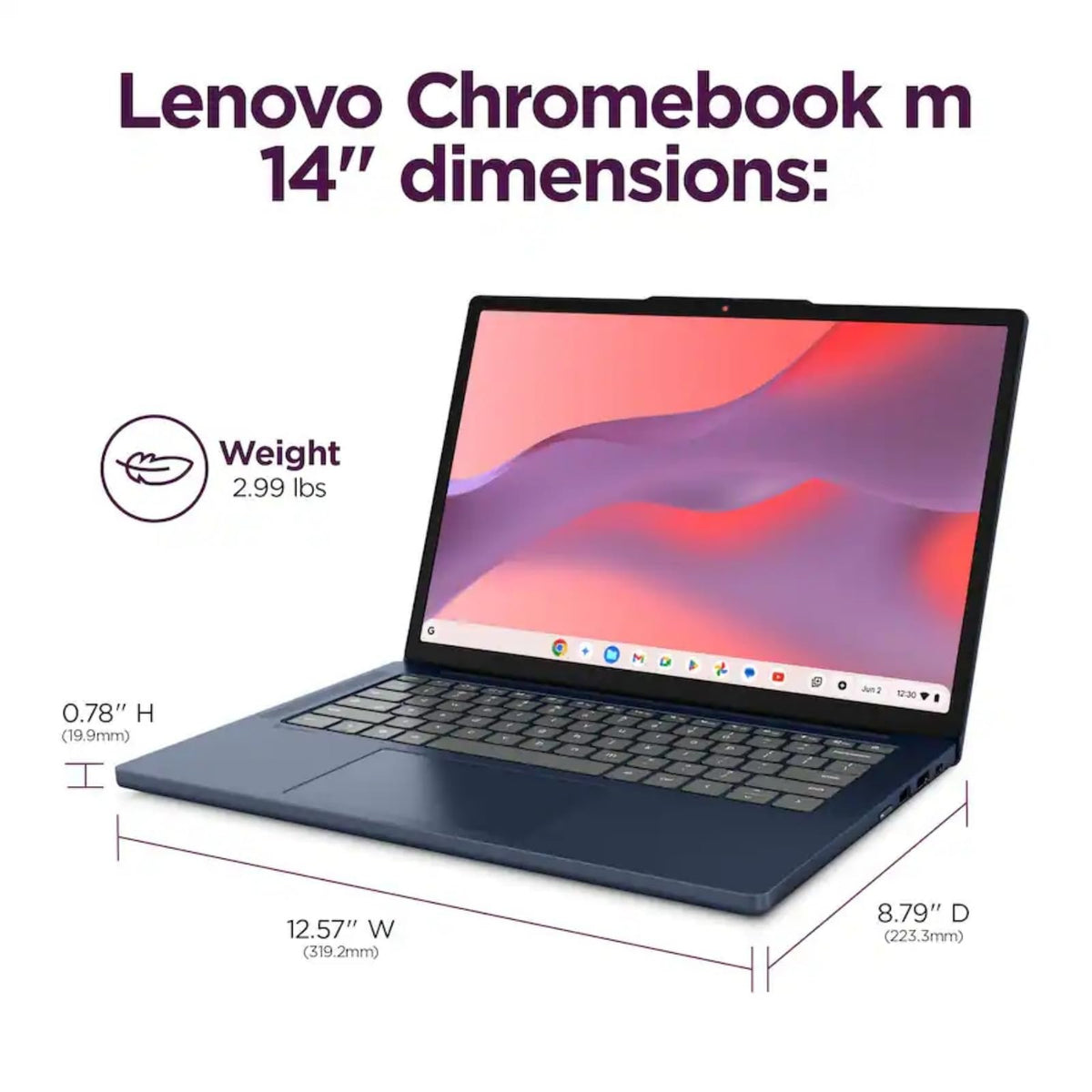 14" 2K Touchscreen Chromebook R155
