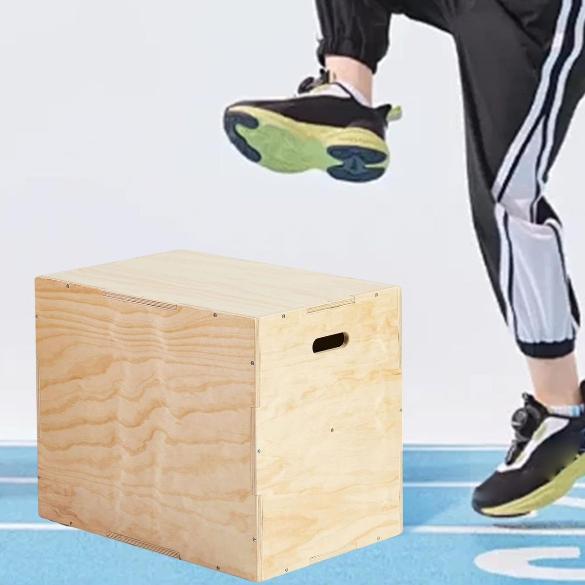 Wooden Plyo Box 3 in 1 A983714