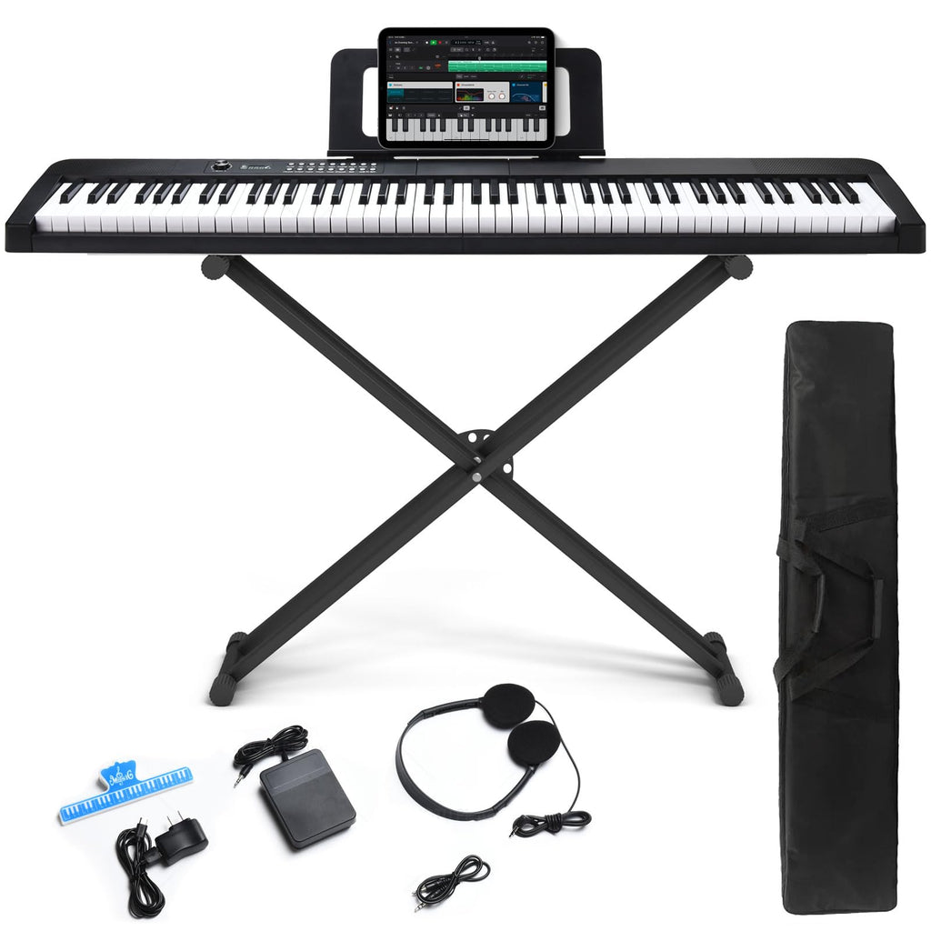 88 Key Digital Piano with Semi Weighted Keys R644712