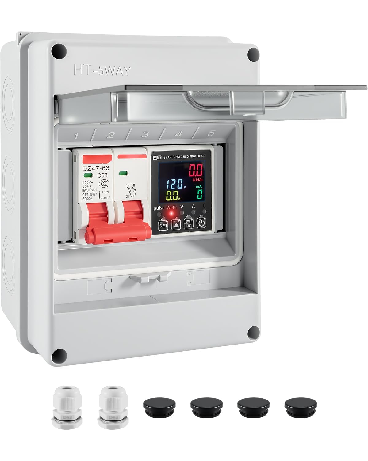 63A Power Consumption Monitoring Circuit Breaker Q731067