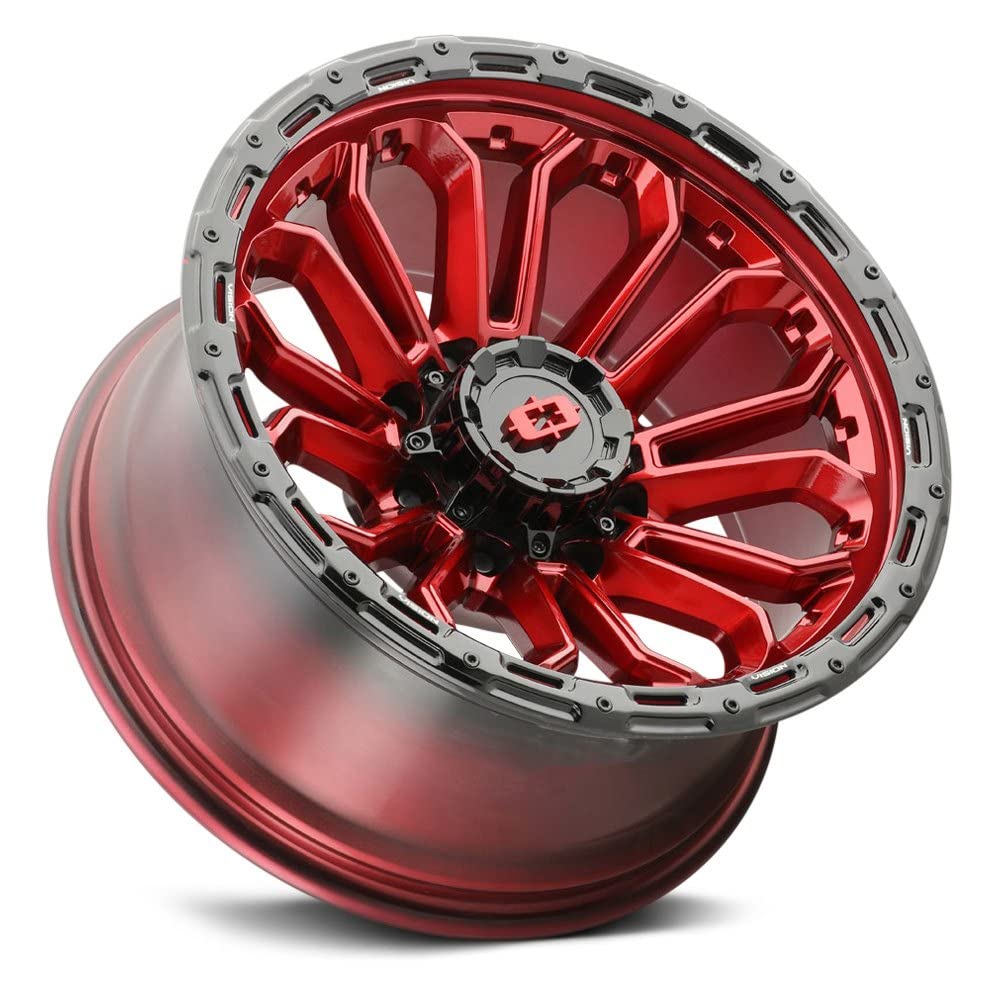 20x9 8x170 Red Wheel Rim D179
