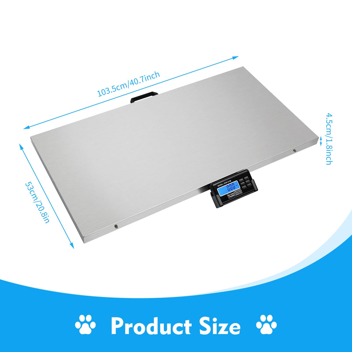 Heavy Duty Digital Livestock Scale with LCD Display E7006
