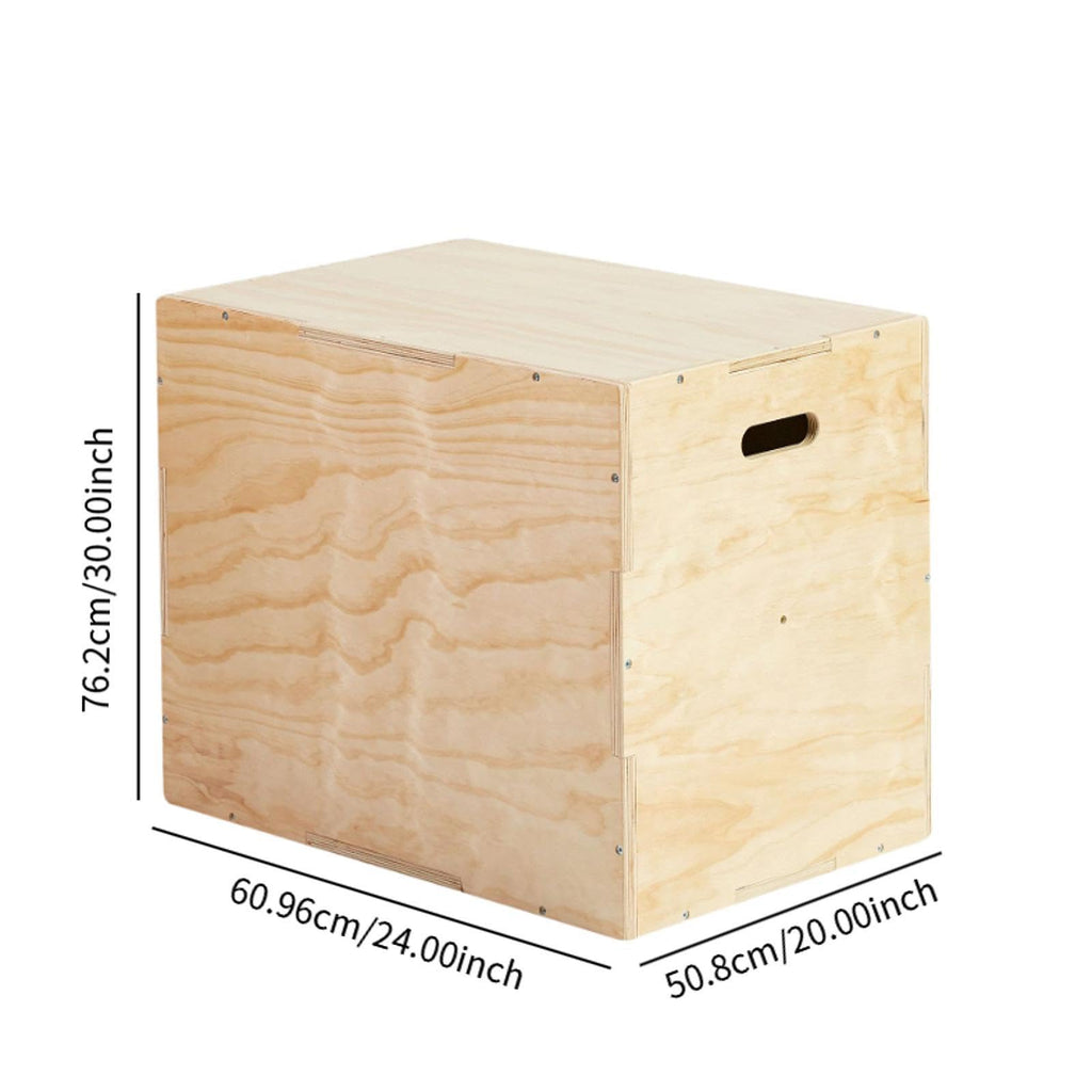 Wooden Plyo Box 3 in 1 A983714