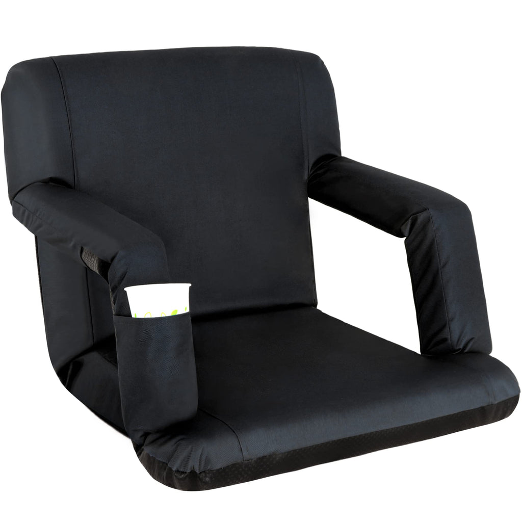 20.5"/25" Wide Padded Stadium Seat with Back Support J24341