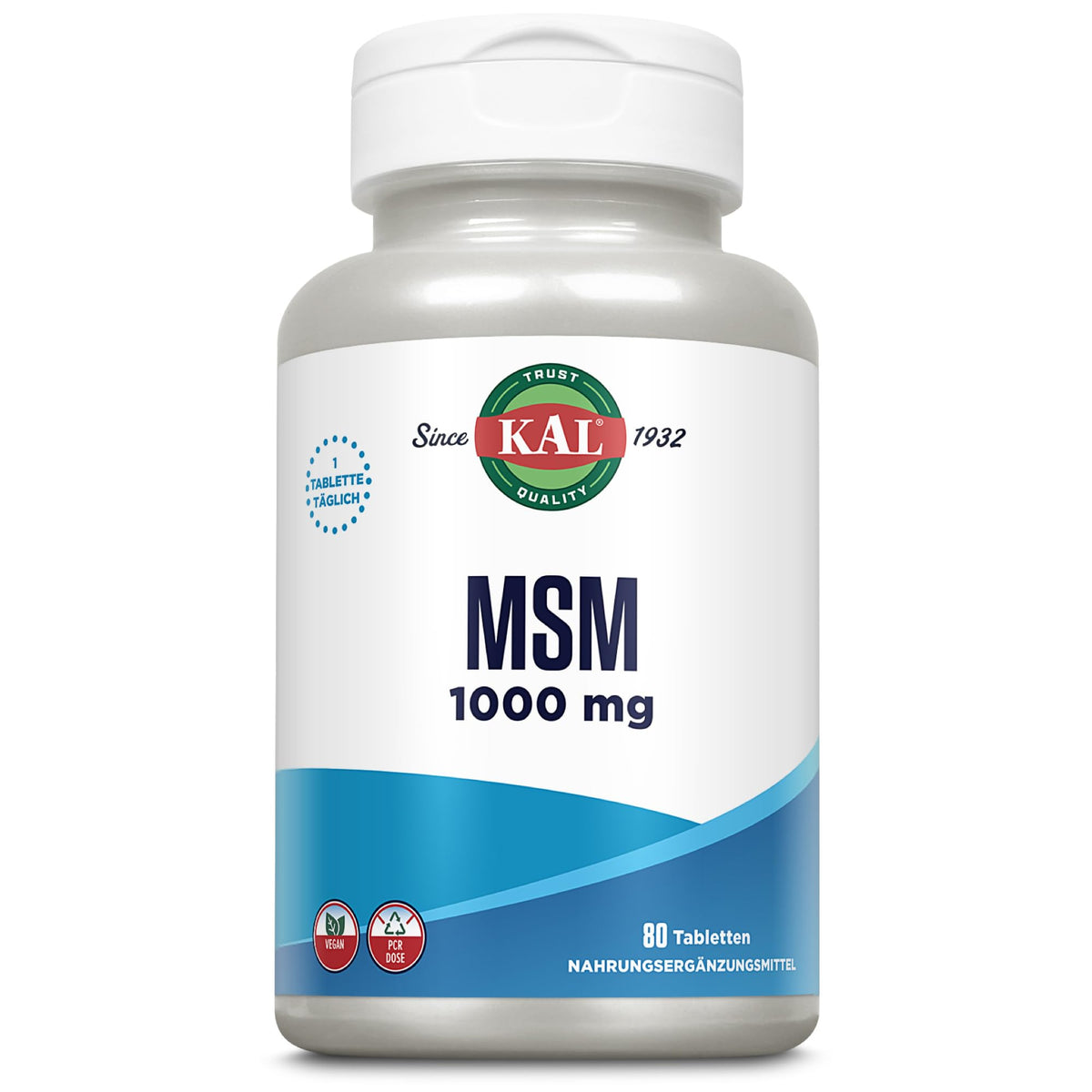 MSM Tablets 1000 Mg 80 Count K14759