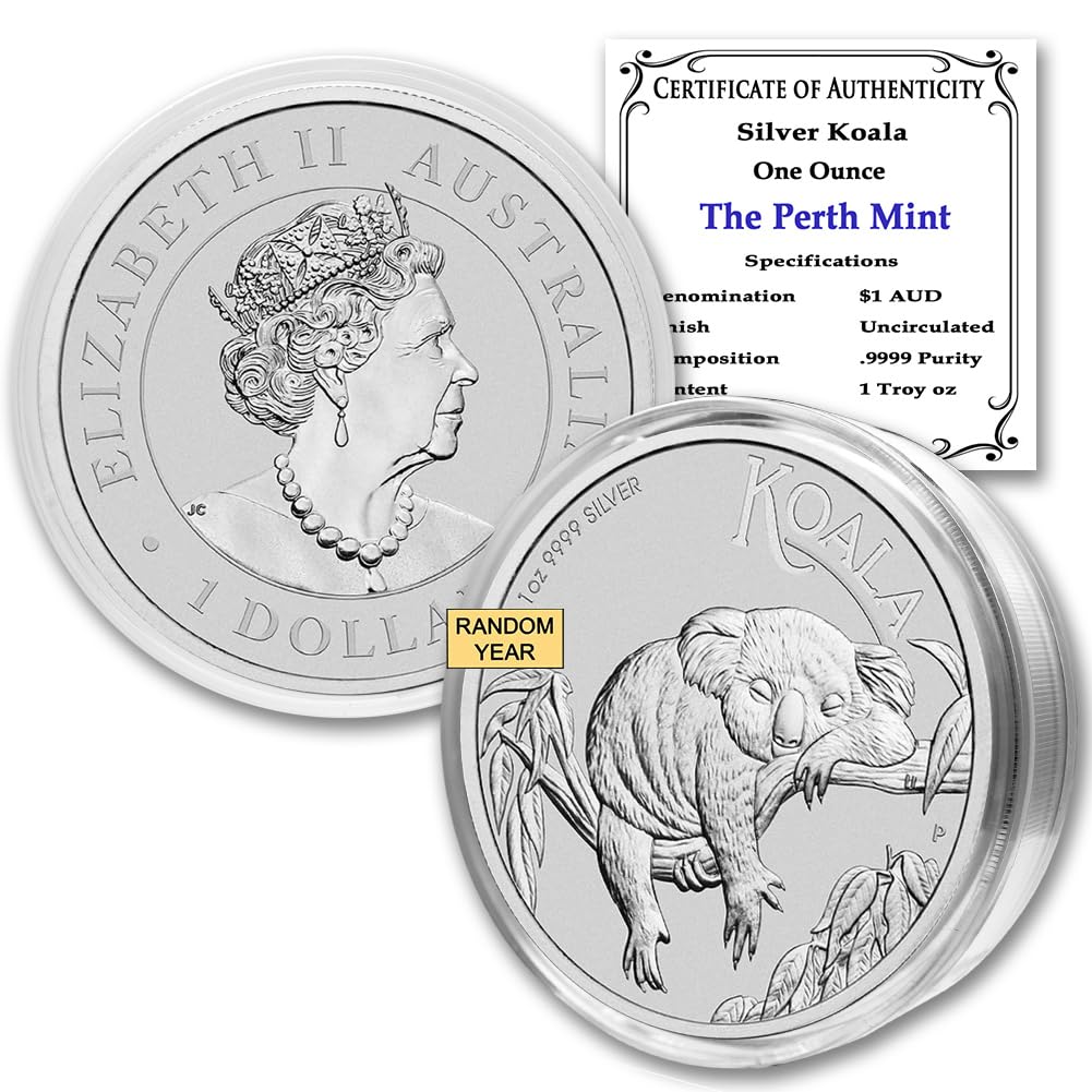 1 oz Australian Silver Koala Coin Y97254