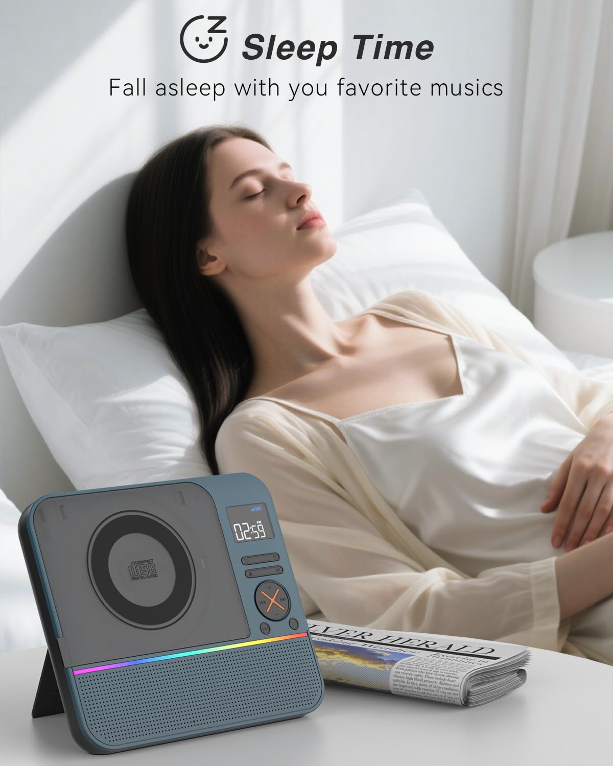Portable CD Player with Bluetooth R867