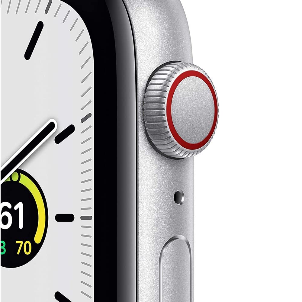 Silver Aluminum Case with White Sport Band 40mm Smartwatch M52823