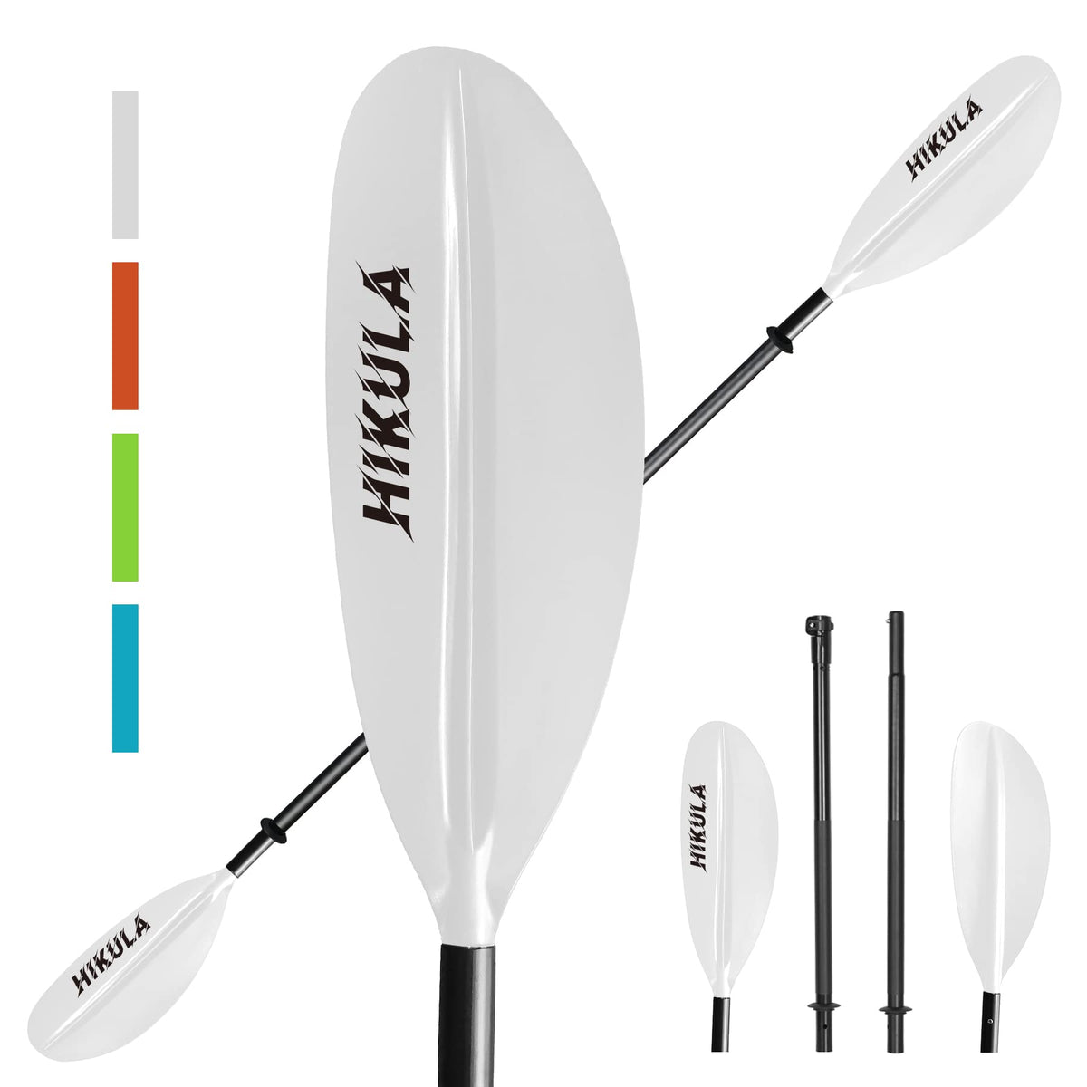 4 Piece Aluminum PP Floating Kayak Paddle X877