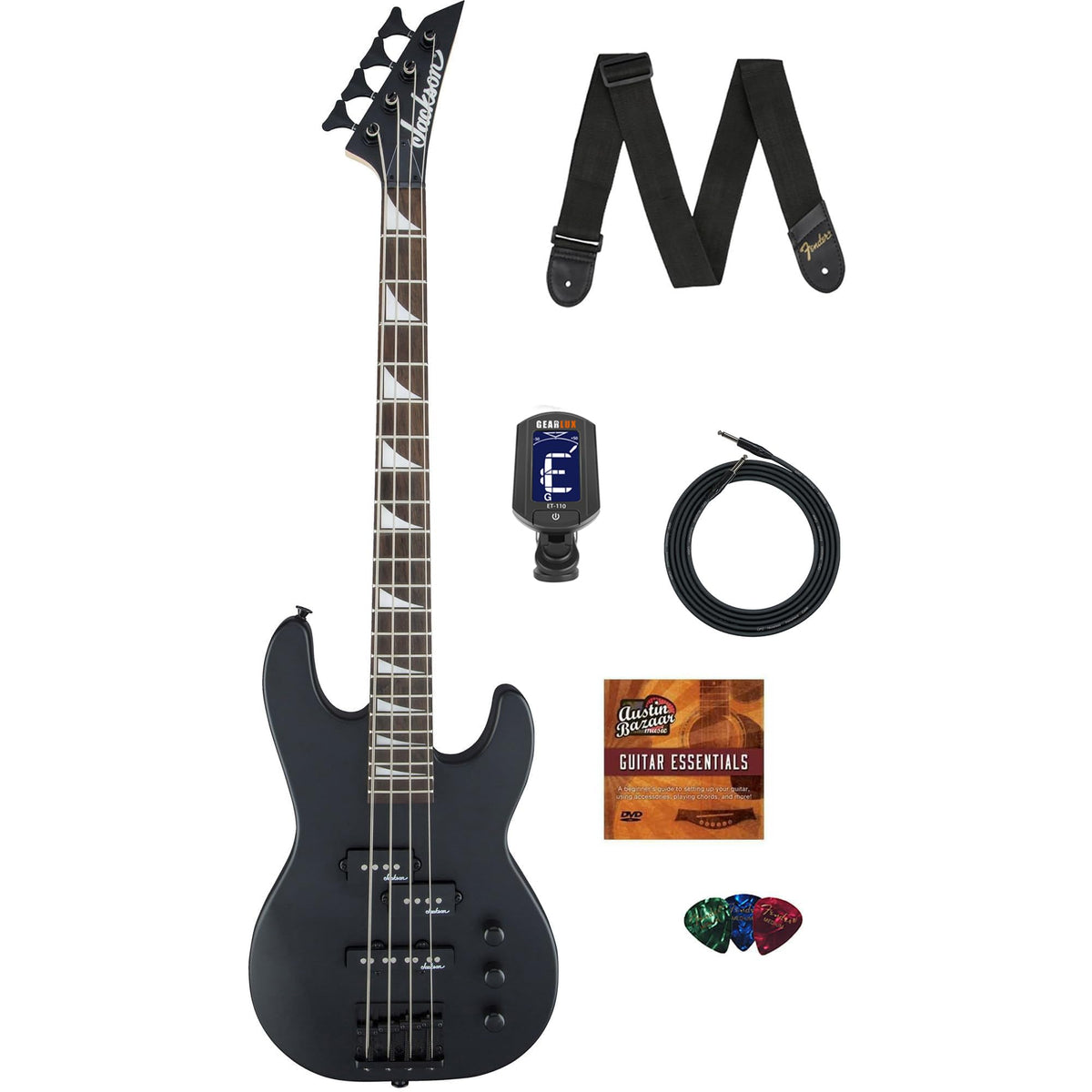 Satin Black Concert Bass Guitar A720