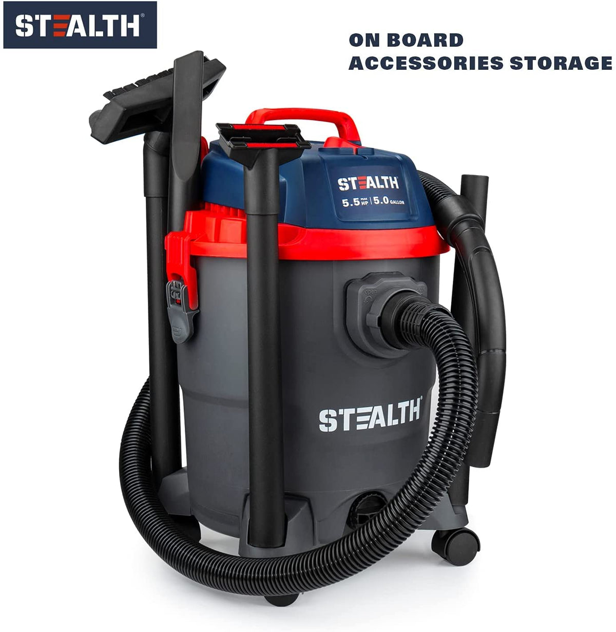 5 Gallon 5.5 Peak HP Wet/Dry Shop Vacuum with Blower Q266