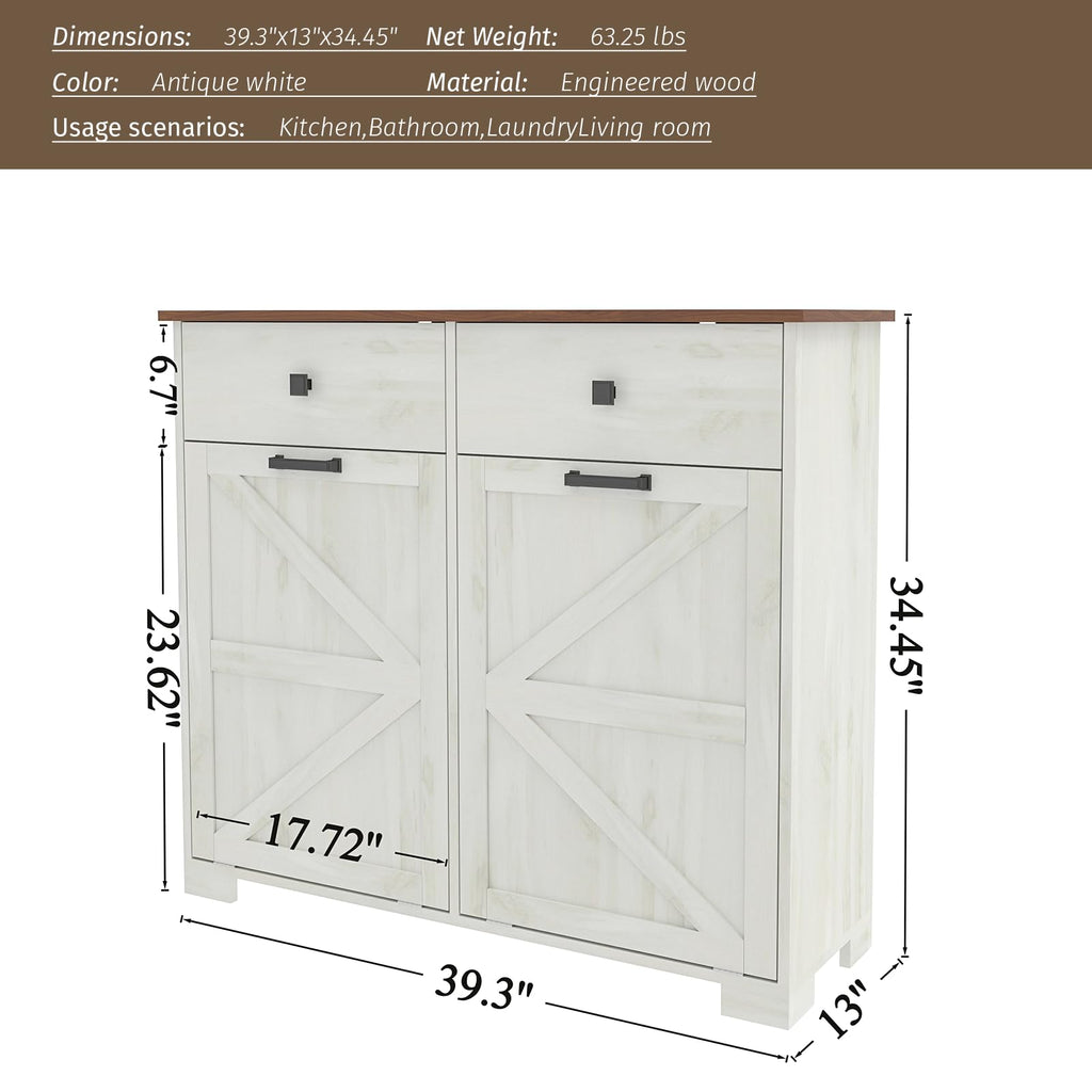20 Gallon Tilt Out Trash Cabinet T1036