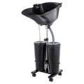 Portable Shampoo Unit with Electric Pump and Drain Hoses I873016