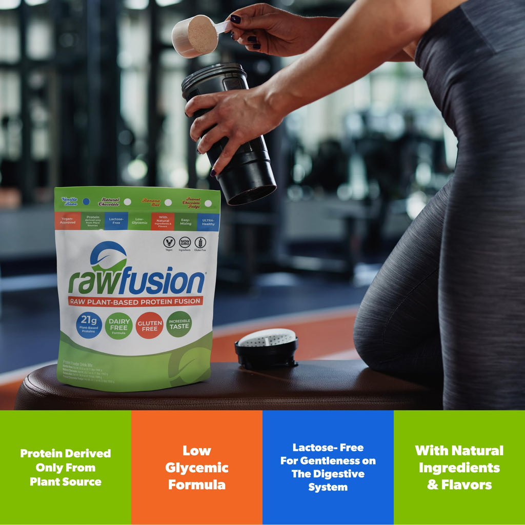 Vegan Protein Powder Vanilla Bean 60 Servings F9758