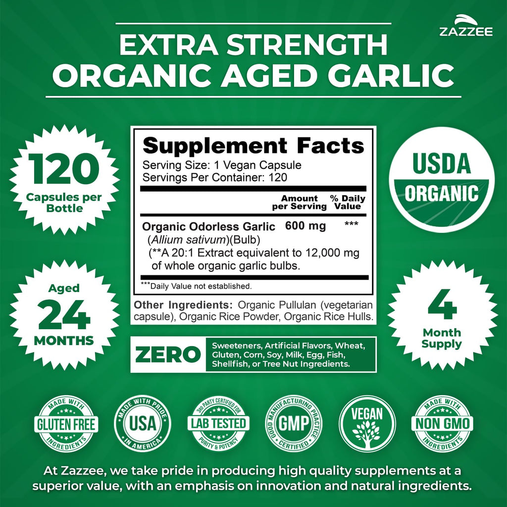 USDA Organic Aged Garlic 20:1 Extract R68700