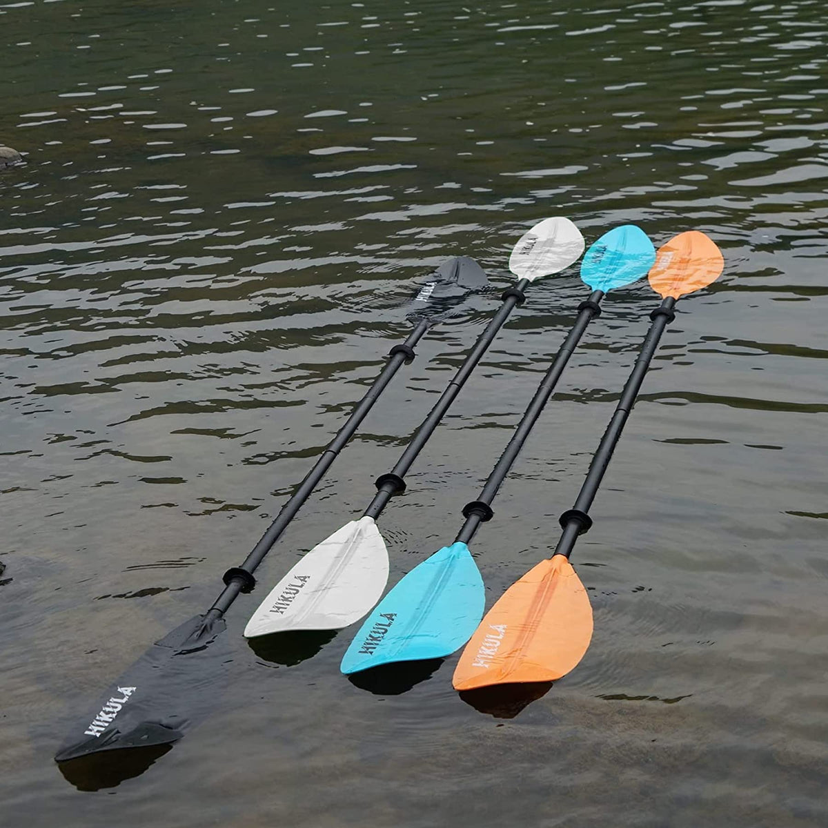 4 Piece Aluminum PP Floating Kayak Paddle X877