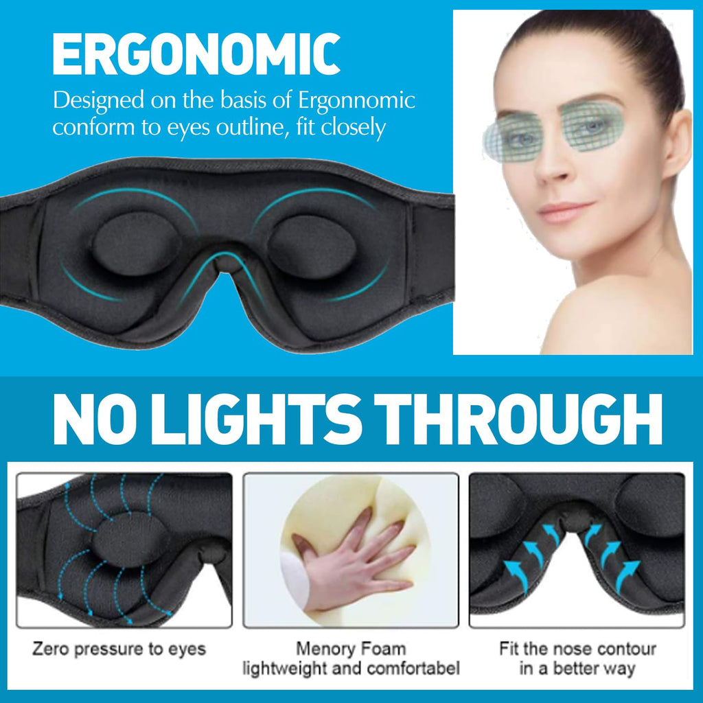 Bluetooth Sleep Mask with Headphones R129511