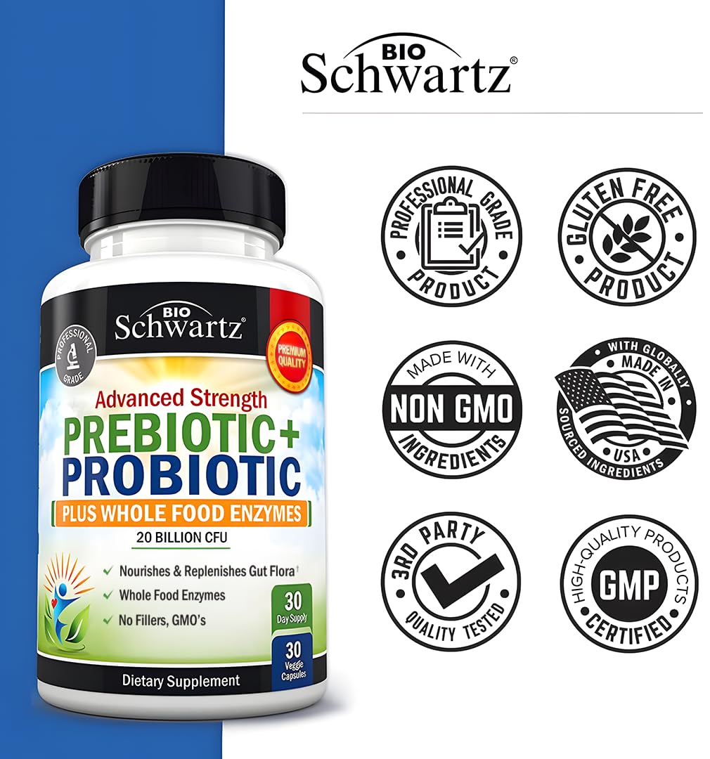 Prebiotics & Probiotics 30 Capsules H68265