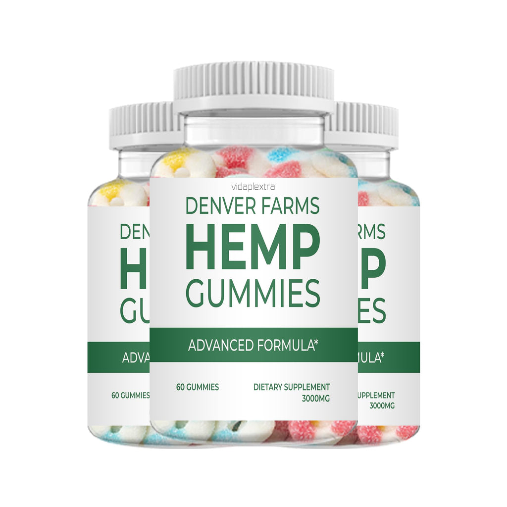 Hemp Gummies 3 Pack 180 Gummies D127