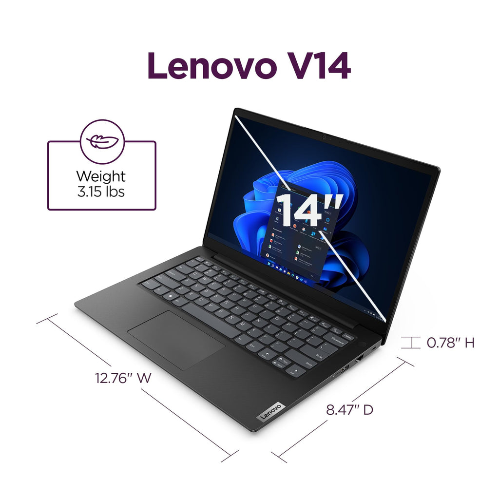 14" Laptop Intel Core i7 8GB RAM 256GB Storage Windows 11 Home W802037