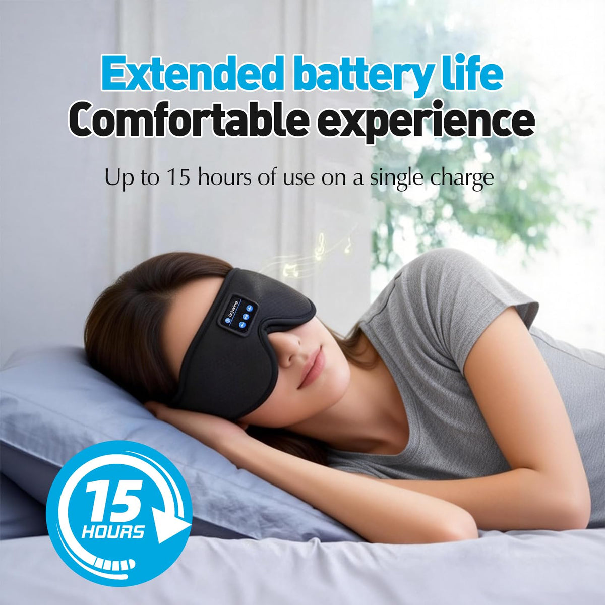 Bluetooth Sleep Mask with Headphones R129511