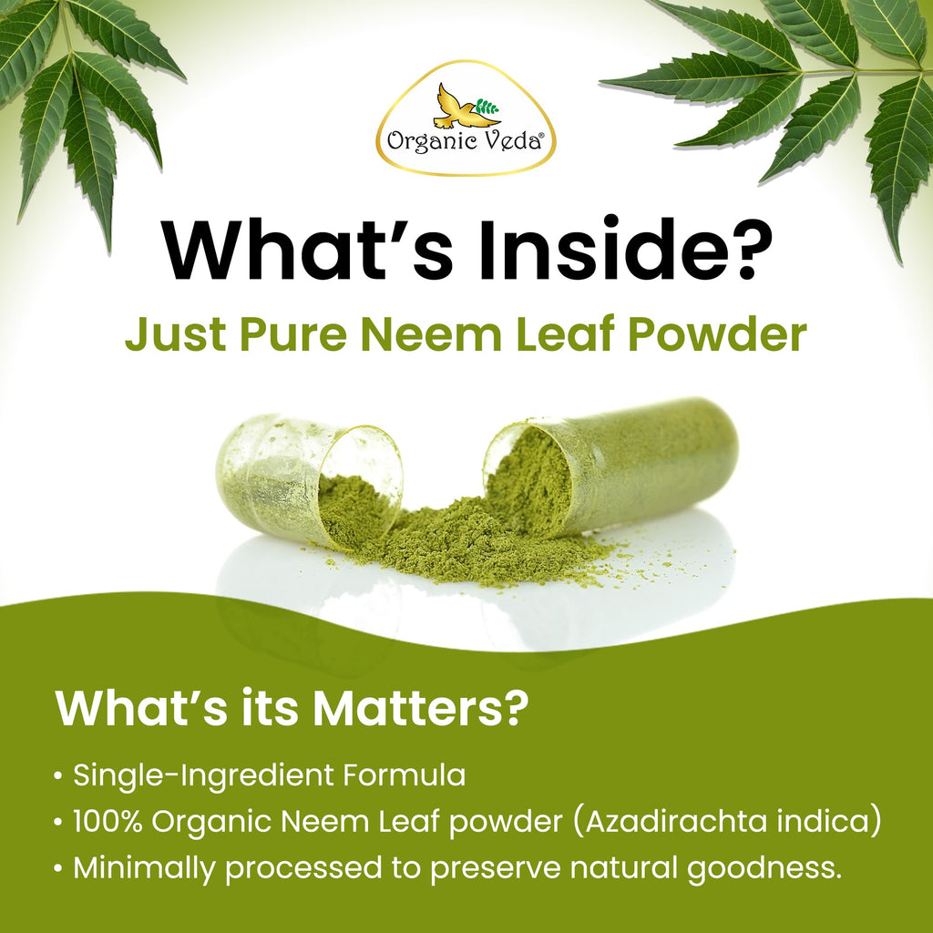 Neem Capsules 120 Vegan Capsules H55413