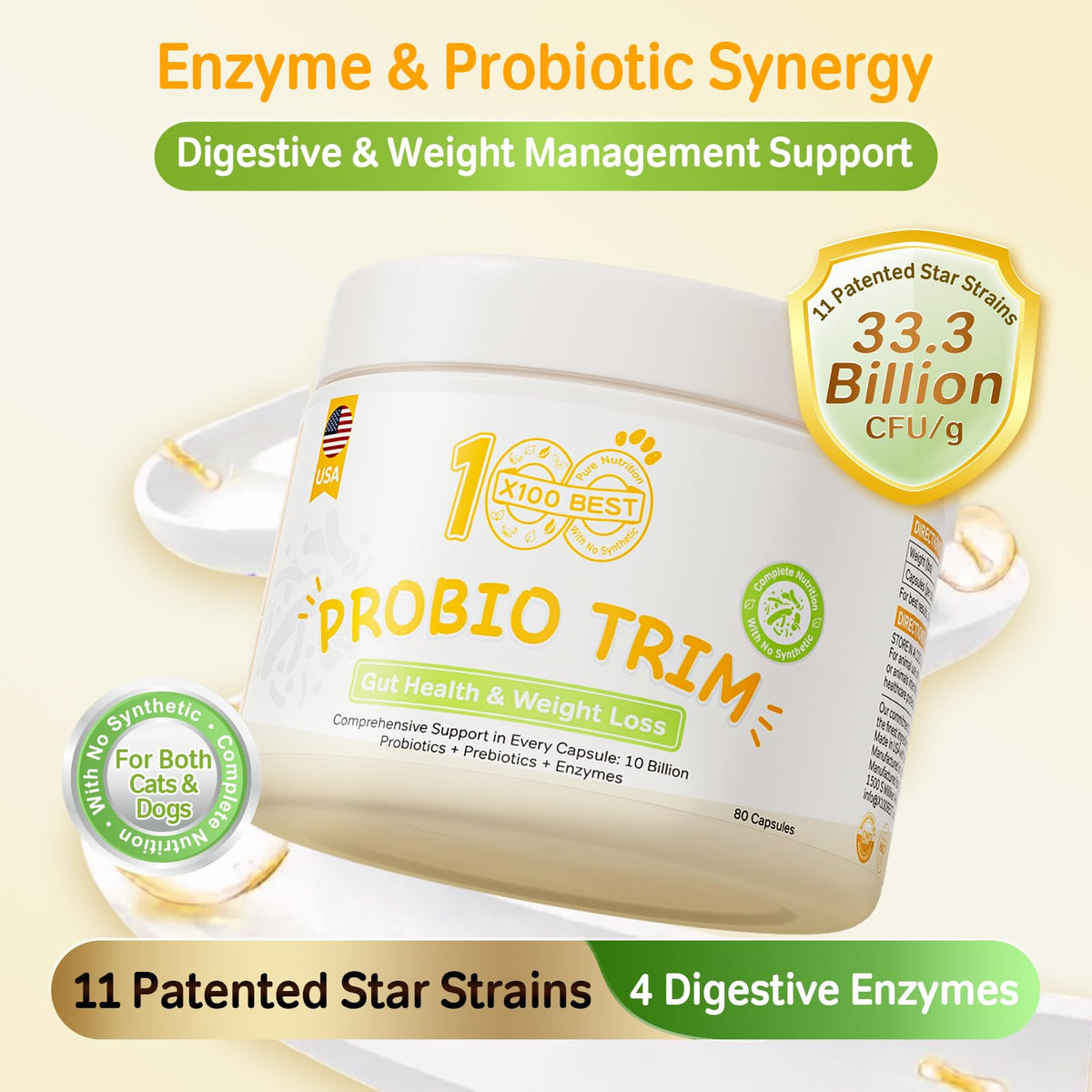 Probiotics for Dogs and Cats A56604