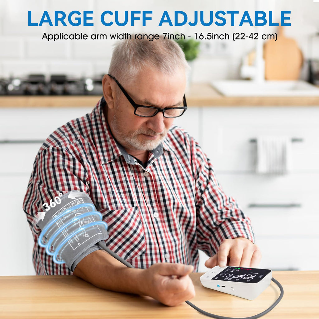 Automatic Blood Pressure Monitor Arm Cuff with LED Display V98306