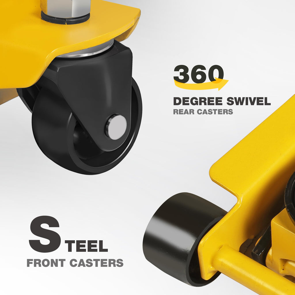 3 Ton Low Profile Hydraulic Floor Jack with Jack Stands M5691