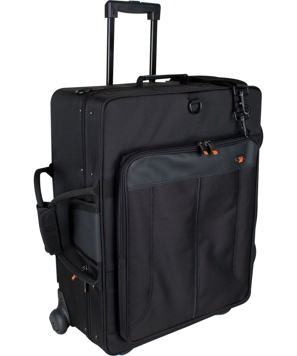 Black Trumpet Case with Wheels H41462