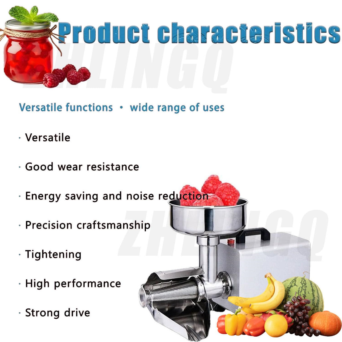Electric Tomato Strainer Sauce Making Machine U388472