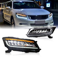 Headlights For Honda Accord 2008-2012, Driver and Passenger Side (Pair) W51208