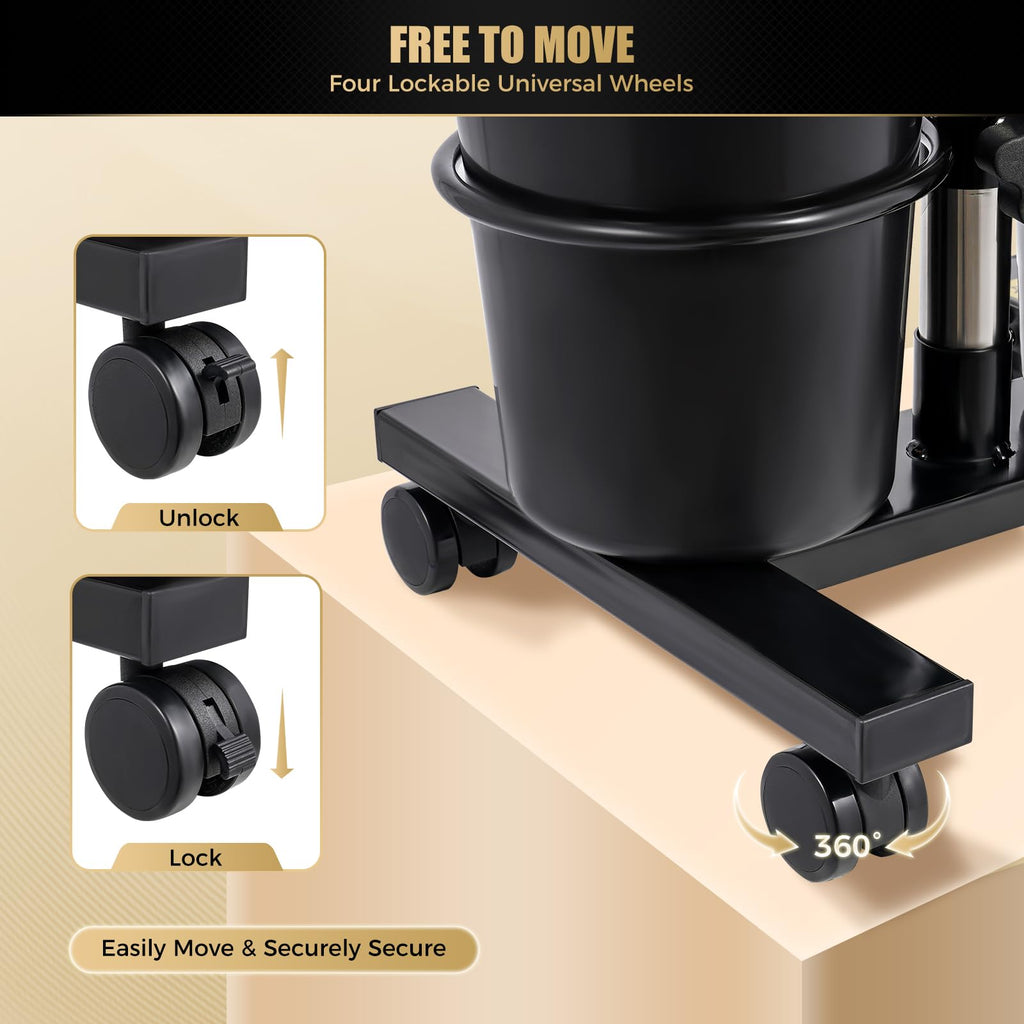 Portable Shampoo Unit with Electric Pump and Drain Hoses I873016