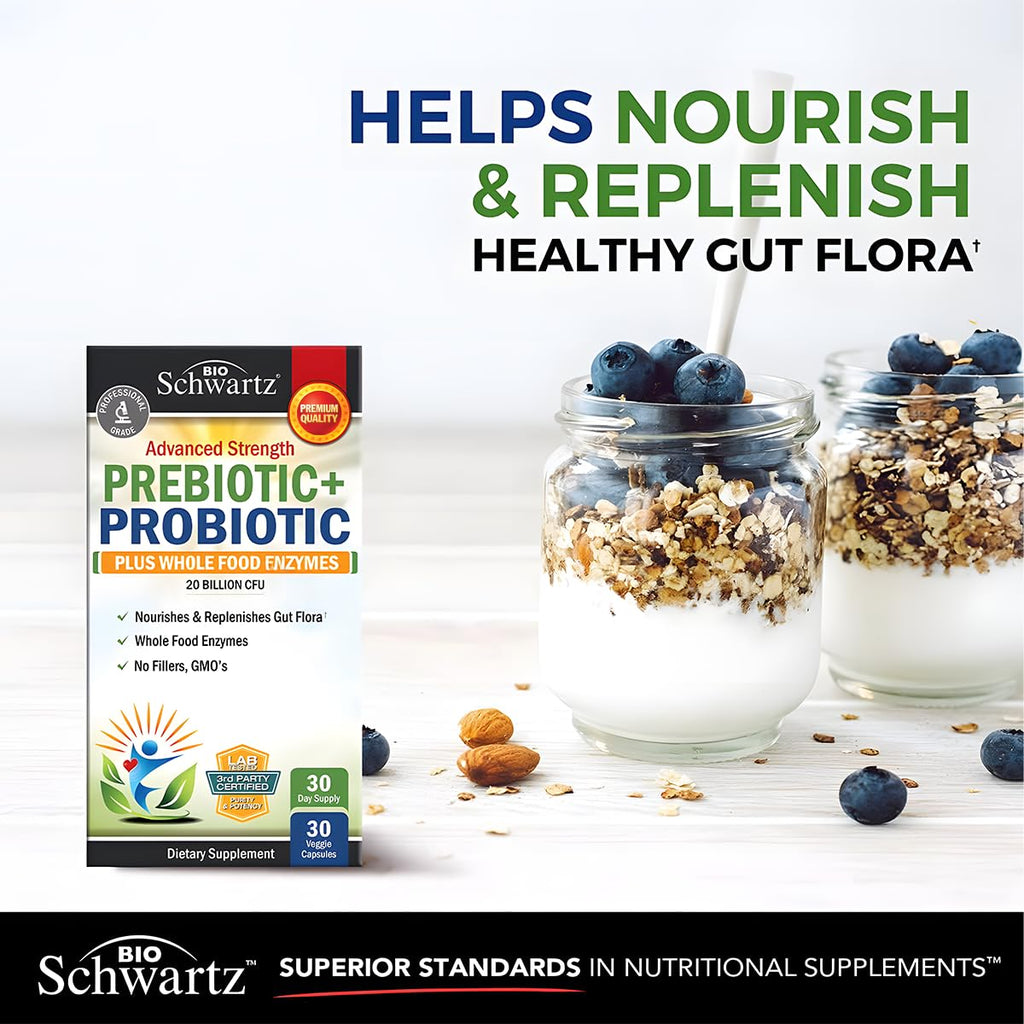 Prebiotics & Probiotics 30 Capsules H68265