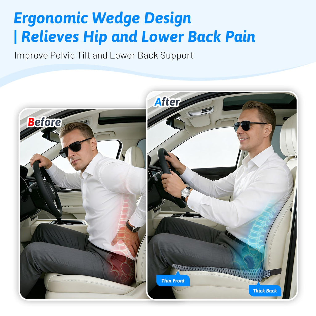 Wedge Car Seat Cushion Y601136