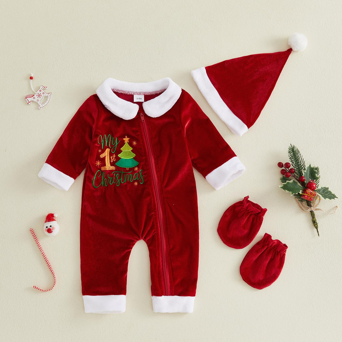 Velvet Zipper Romper Jumpsuit D76991