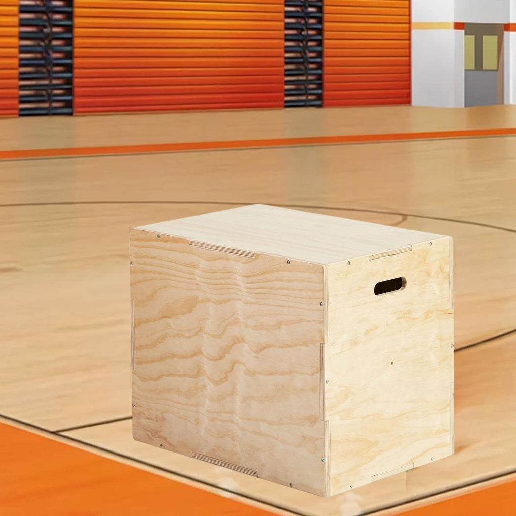 Wooden Plyo Box 3 in 1 A983714